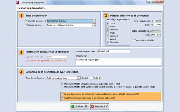 InfoBillard - Promotions